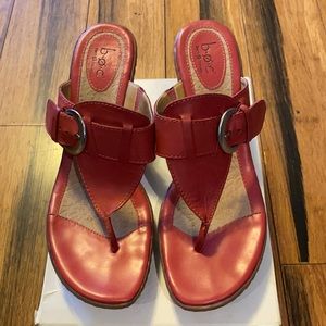 red BORN CONCEPT wedge